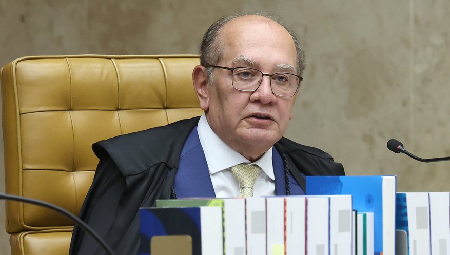 Ministro Gilmar Mendes no Supremo Tribunal Federal.